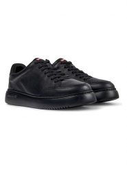 Camper Skórzane sneakersy "Runner K21" w kolorze czarnym rozmiar: 40. Czarne buty sportowe casual Camper, bez wzorów, bez zapięcia. Za 267.29 zł.