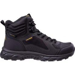 Buty sportowe męskie treningowe Elbrus Hixon MID WP C. Czarne buty treningowe ELBRUS, bez wzorów. Za 391.35 zł.