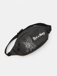 Saszetka Rick & Morty - szary. Szare torby na ramię Sinsay, bez wzorów, małe, bez dodatków. Za 29.99 zł.