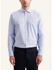 Seidensticker Koszula w kolorze błękitnym rozmiar: 39. Niebieskie koszule Seidensticker, bez wzorów, z bawełny, bez kołnierzyka, bez ramiączek. Za 119.12 zł.