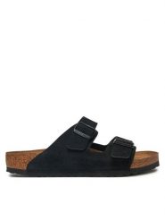 Birkenstock Klapki Arizona zamsz 1027152 Czarny. Czarne klapki Birkenstock, ze skóry. Za 399.99 zł.