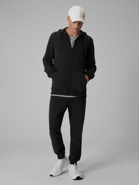 4F Spodnie dresowe joggery męskie - szare M. Szare joggery i bojówki 4F, m, bez wzorów, z dresówki. Za 149.99 zł.