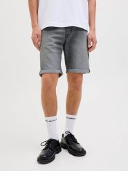 Jack & Jones Szorty dżinsowe "Rick" w kolorze szarym rozmiar: XXL. Szare szorty Jack & Jones, xxl, z aplikacjami, z jeansu, klasyczne. Za 105.45 zł.