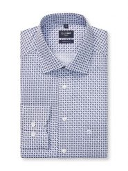 OLYMP Koszula "Luxor" - Modern fit - w kolorze biało-niebieskim rozmiar: 42. Białe koszule Olymp, bez wzorów, z bawełny, bez kołnierzyka, bez ramiączek. Za 130.81 zł.