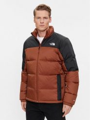 The North Face Kurtka puchowa Diablo NF0A4M9J Brązowy Regular Fit. Brązowe kurtki The North Face, m, bez wzorów, z puchu, bez kaptura. Za 759.99 zł.