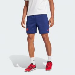 Szorty France Travel Z.N.E. Niebieskie szorty Adidas, xs, bez wzorów, sportowe. Za 279.00 zł.