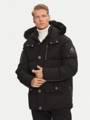 Moose Knuckles Kurtka puchowa Original 3Q Neoshear M32MJ128SX Czarny Slim Fit. Czarne kurtki Moose Knuckles, m, bez wzorów, z bawełny, bez kaptura. Za 3,499.00 zł.