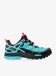 Buty turystyczne męskie AKU Rocket Dfs GTX. Niebieskie buty turystyczne Aku, bez wzorów, z gore-texu, bez zapięcia, trekkingowe, gore-tex. Za 735.89 zł.