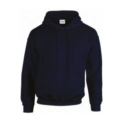 Bluza z kapturem Gildan Heavy Blend. Niebieskie bluzy z kapturem GILDAN, xl, bez wzorów, z bawełny, z kapturem. Za 81.40 zł.