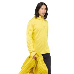 Kurtka z kapturem Haglöfs L.I.M Mid Fast II. Żółte kurtki Haglöfs, l, bez wzorów, z kapturem. W wyprzedaży za 199.00 zł.