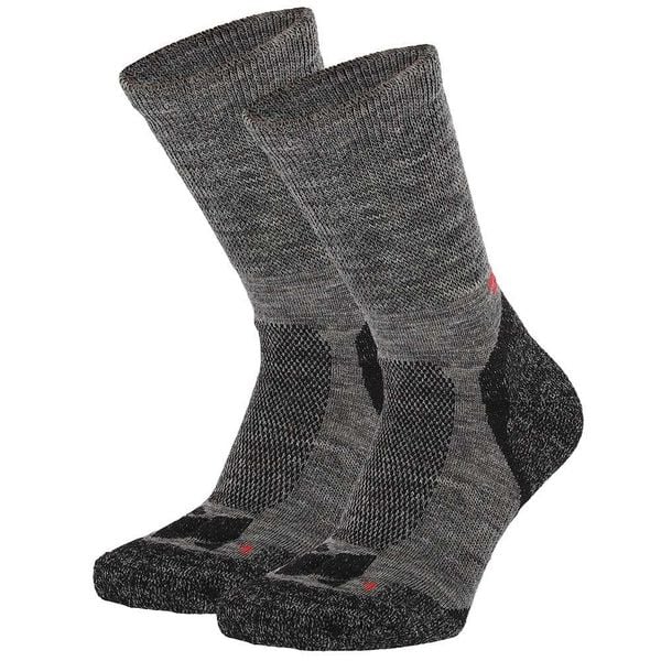 Skarpety turystyczne dla dorosłych Xtreme Wełna Merino 2-pak. Szare skarpety XTREME SOCKSWEAR, bez wzorów, z wełny. Za 134.50 zł.
