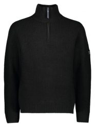 Petrol Industries Sweter w kolorze czarnym rozmiar: XXL. Czarne swetry nierozpinane Petrol Industries, xxl, bez wzorów, bez kołnierzyka, bez ramiączek. Za 142.95 zł.