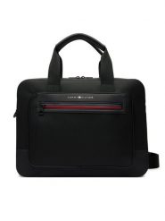 Tommy Hilfiger Torba na laptopa Th Foundation Computer Bag AM0AM14158 Czarny. Czarne torby na laptopa Tommy Hilfiger. Za 569.99 zł.