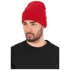 Czapka Flexfit heavyweight long. Czerwone czapki zimowe FLEXFIT, bez wzorów. W wyprzedaży za 35.00 zł.