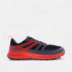 Buty do biegania męskie Inov-8 Trailfly Standard. Czarne buty do biegania Inov-8, bez wzorów, z gumy, bez zapięcia, do biegania. Za 649.60 zł.