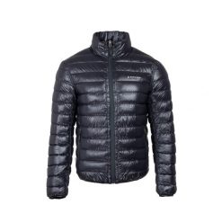 Kurtka puchowa męska BERGSON Solvorn1. Czarne kurtki Bergson, m, bez wzorów, z puchu, bez kaptura. W wyprzedaży za 385.00 zł.