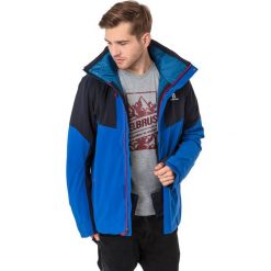 Salomon Kurtka narciarska męska Icerocket Motion Fit Surf The Web czarno-niebieska r. XL (397332). Kurtki narciarskie i snowboardowe marki Salomon. Za 1,035.00 zł.