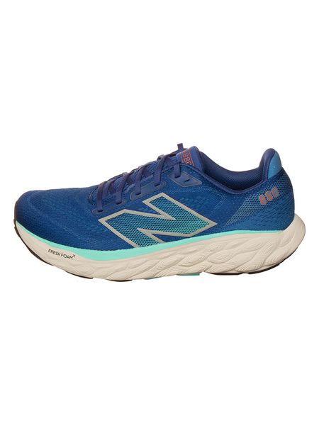 New Balance Buty "Fresh Foam X 880 v14" w kolorze niebieskim do biegania rozmiar: 44,5. Niebieskie buty do biegania New Balance, bez wzorów, bez zapięcia, do biegania. Za 400.89 zł.
