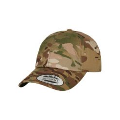 Czapka Urban Classics Low Profile Cotton Twill Multicam®. Brązowe czapki z daszkiem Urban Classics, bez wzorów. Za 89.55 zł.