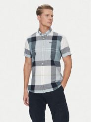 Barbour Koszula Gordon MSH5300TN45 Granatowy Regular Fit. Niebieskie koszule Barbour, m, bez wzorów, z bawełny, bez kołnierzyka, bez ramiączek. Za 309.99 zł.