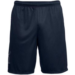 Spodenki Under Armour Tech Graphic Short Męskie. Niebieskie szorty Under Armour, m, bez wzorów, sportowe. Za 99.99 zł.