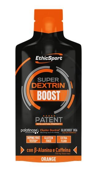 Płynny żel energetyczny z kofeiną EthicSport Super Dextrin Boost. Pielęgnacja ciała ETHICSPORT. Za 2.99 zł.
