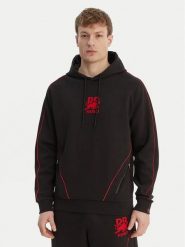 HUGO Bluza Dofrentis_RB 50559711 Czarny Relaxed Fit. Czarne bluzy Hugo, l, bez wzorów, z bawełny, bez kaptura. Za 679.99 zł.