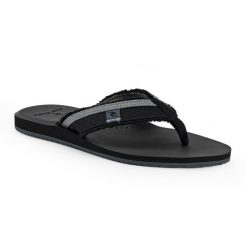 Japonki plażowe męskie Rip Curl Reactor Open Toe 90. Czarne japonki Rip Curl, bez wzorów. Za 115.65 zł.
