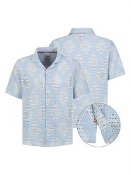 Eight2Nine Koszula w kolorze błękitno-białym rozmiar: XXL. Niebieskie koszule Eight2Nine, xxl, bez wzorów, z bawełny, bez kołnierzyka, bez ramiączek. Za 86.99 zł.