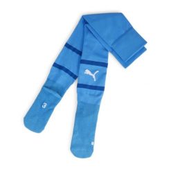 Skarpetki Puma TeamFinal. Niebieskie skarpety Puma, bez wzorów, z materiału. Za 119.00 zł.