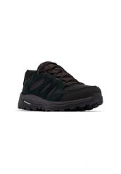 Buty trekkingowe męskie, Redmond IV Low WP. Czarne buty turystyczne Columbia, bez wzorów, z materiału, przed kostkę, bez zapięcia, trekkingowe. Za 349.99 zł.