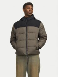 Jack&Jones Kurtka zimowa Moon 12256882 Brązowy Regular Fit. Brązowe kurtki Jack&Jones, na zimę, m, bez wzorów, z syntetyku, bez kaptura. Za 149.99 zł.