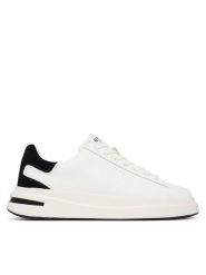 Guess Sneakersy FMFLBA LEA12 Biały. Białe buty sportowe casual Guess, z aplikacjami, bez zapięcia. Za 544.99 zł.