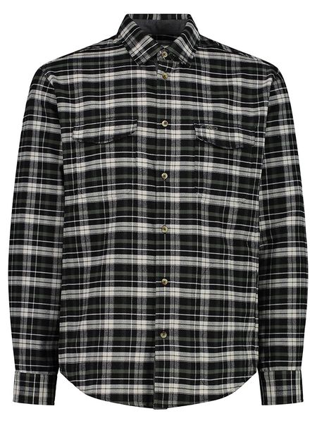 CMP Koszula funkcyjna w kolorze czarno-białym rozmiar: 56. Czarne koszule CMP, bez wzorów, z materiału, bez ramiączek, outdoorowe. Za 126.75 zł.