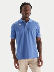 Kappa Polo Logo Sharas Mss 302B3D0 Niebieski Regular Fit. Niebieskie koszulki polo sportowe Kappa, m, bez wzorów, z bawełny, bez kołnierzyka, bez ramiączek. Za 79.99 zł.