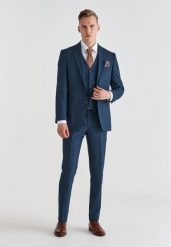 PAKO LORENTE – Spodnie męskie garniturowe P21WF-6G-069-G. Eleganckie spodnie Pako Lorente, na ślub cywilny, m, z elastanu, eleganckie. Za 99.99 zł.