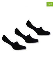 Norfolk Skarpety-stopki (3 pary) "Tokyo" w kolorze czarnym rozmiar: 39-42. Czarne skarpety Norfolk, bez wzorów. Za 34.99 zł.