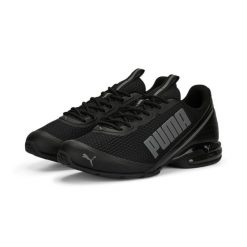 Buty do chodzenia męskie Puma CELL DIVIDE MESH. Czarne buty sportowe casual Puma, bez wzorów, z meshu, bez zapięcia. Za 299.00 zł.
