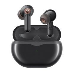 Soundpeats Air 4 Pro, ANC Czarne. Czarne słuchawki bezprzewodowe SoundPeats. Za 189.00 zł.