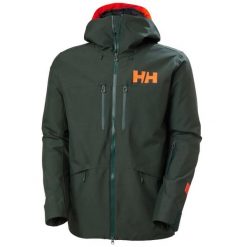 Kurtka narciarska Helly Hansen Garibaldi 2.0. Czarne kurtki narciarskie i snowboardowe Helly Hansen, m, bez wzorów, z puchu, bez kaptura. Za 1,851.50 zł.