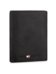 Tommy Hilfiger Duży Portfel Męski Johanson N/S Wallet W/Coin Pocket AM0AM00664 Czarny. Czarne portfele Tommy Hilfiger, bez wzorów, ze skóry. Za 299.99 zł.