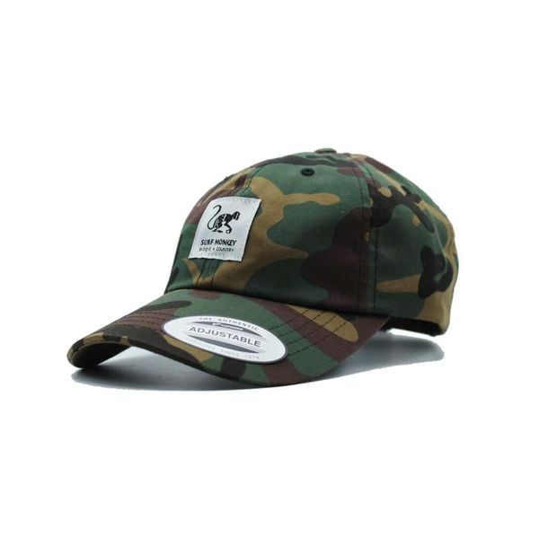 Czapka bejsbolowa – Bawełna – Niestrukturalna (Kamuflaż). Brązowe czapki zimowe SURF MONKEY, bez wzorów, z bawełny. Za 179.95 zł.