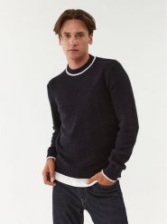 United Colors Of Benetton Sweter 104AK104Q Granatowy Regular Fit. Niebieskie swetry rozpinane United Colors Of Benetton, m, bez wzorów, z syntetyku, bez kołnierzyka, bez ramiączek. Za 239.99 zł.
