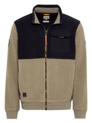 Camel Active Kurtka polarowa w kolorze oliwkowo-czarnym rozmiar: L. Brązowe kurtki Camel Active, l, bez wzorów, z materiału, bez kaptura. Za 252.12 zł.