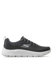 Skechers Sneakersy Go Walk Flex 216481/BKGY Czarny. Czarne buty sportowe casual Skechers, bez wzorów, z materiału, bez zapięcia. Za 219.99 zł.