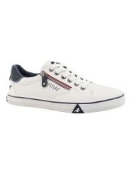 MUSTANG SHOES Sneakersy "Ignazio" w kolorze białym rozmiar: 41. Białe buty sportowe casual MUSTANG SHOES, bez wzorów, bez zapięcia. Za 173.99 zł.