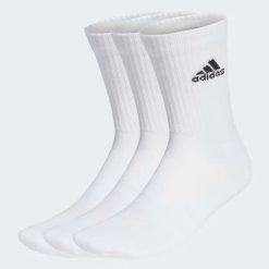 Skarpety Treningowe adidas Cushioned Crew 3 Pary. Białe skarpety Adidas, bez wzorów. Za 55.99 zł.