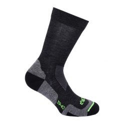 Skarpety merino CMP Trekking Wool Sock. Czarne skarpety CMP, bez wzorów. Za 58.99 zł.
