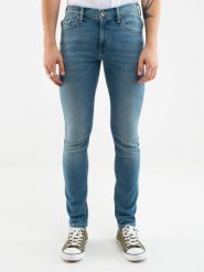 Jeansy męskie skinny niebieskie Jeffray 266. Niebieskie jeansy BIG STAR, l, z obniżonym stanem. W wyprzedaży za 299.99 zł.