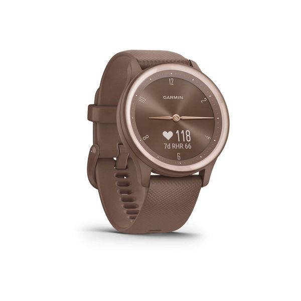 Zegarek sportowy Garmin Vivomove®. Brązowe, analogowe zegarki GARMIN. Za 888.00 zł.